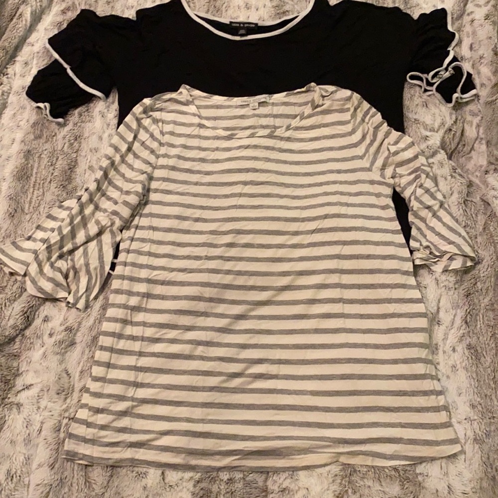 Ruffle sleeve
